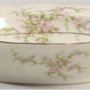“Rosalinde” by Theodore Haviland Fine China 9 3/4” Oval Vegetable Bowl  $40.00